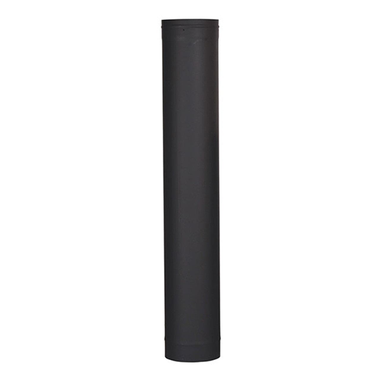 6" X 36" Ventis Single-Wall 22-Gauge Black Stove Pipe - VSB0636 - Chimney Cricket