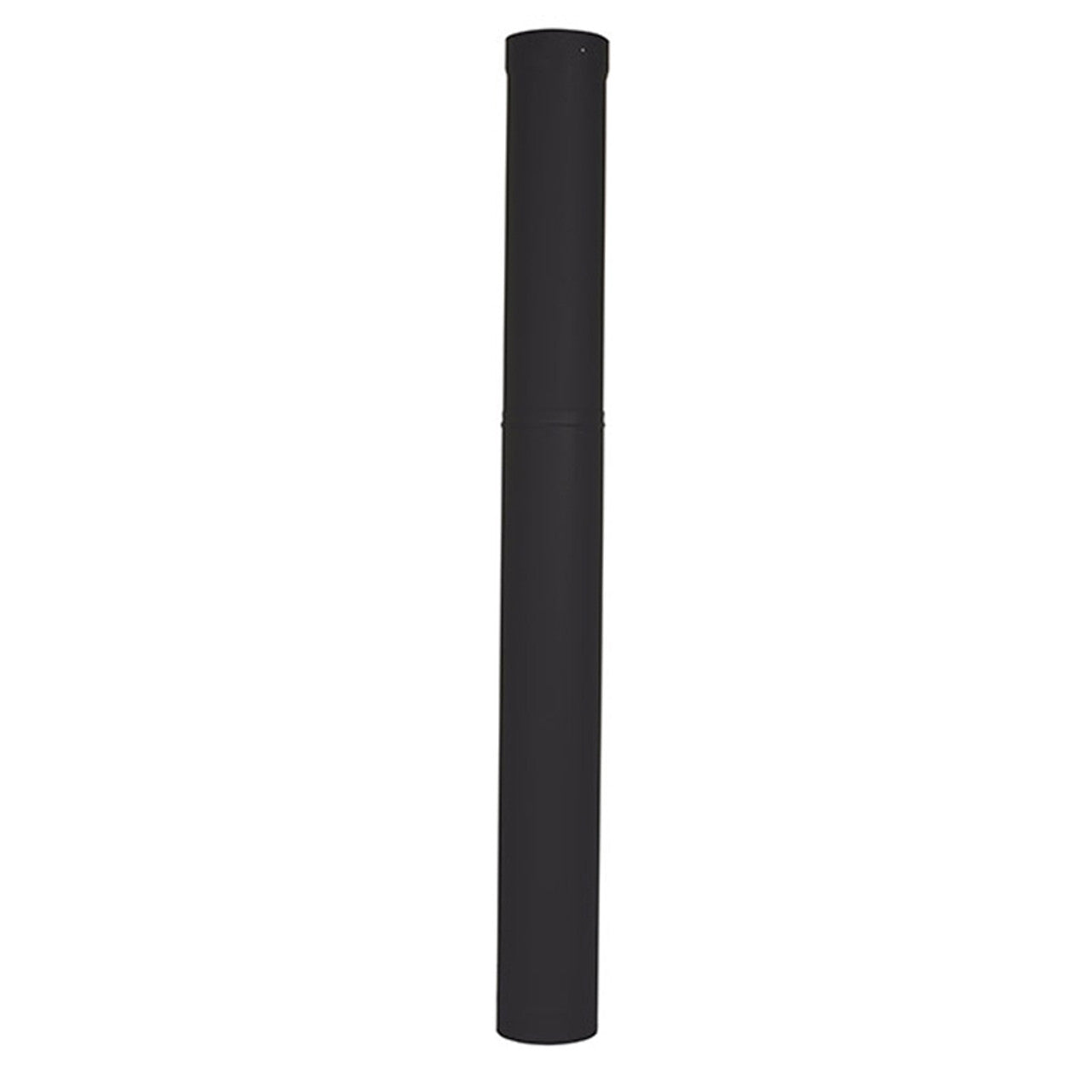 7" Ventis Single-Wall 38" - 70" Telescoping Pipe - VSB07LT - Chimney Cricket