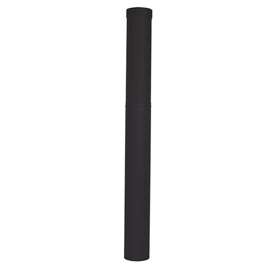 7" Ventis Single-Wall 38" - 70" Telescoping Pipe - VSB07LT - Chimney Cricket