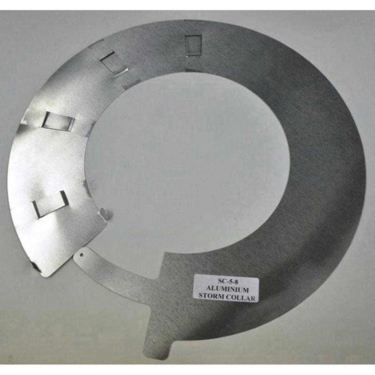 9" to 12" Aluminum Adjustable Storm Collar - SC912 - Chimney Cricket