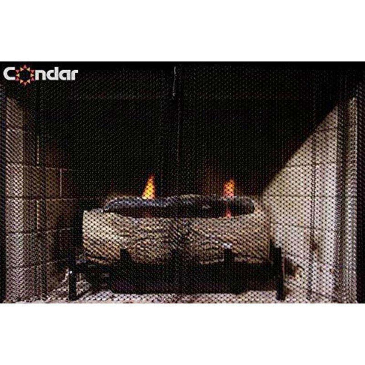 FS-2416 - 24" X 16" Condar Fireplace Screen, Set Of 2 Panels - Chimney Cricket