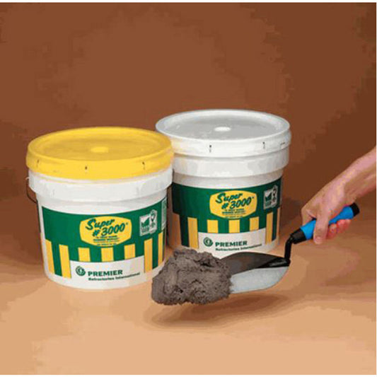 Gray 55Lb. Yellow Lid with Grit for Parging Super 3000 Cement - SC3000-MIX - Chimney Cricket