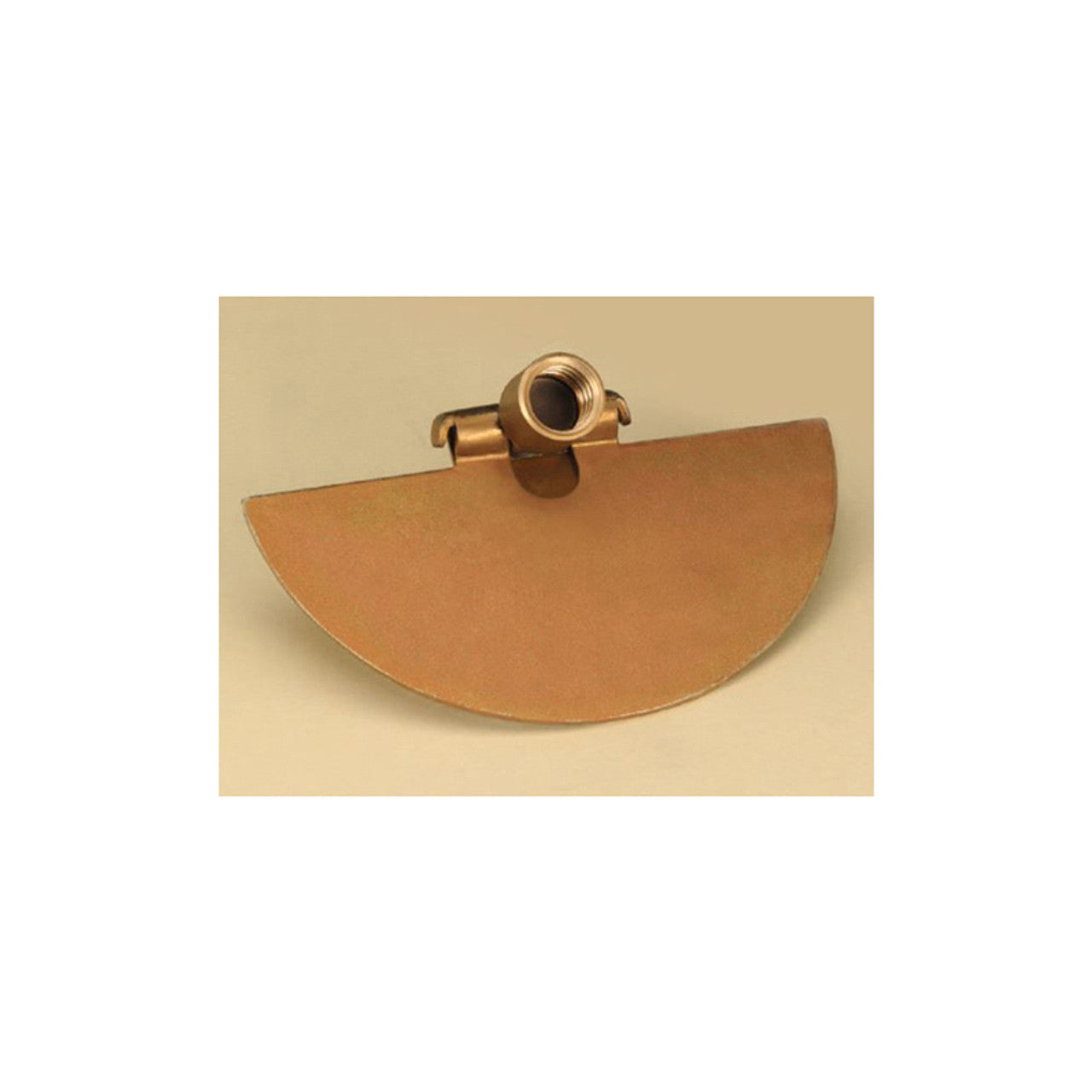 5" Poly Chimney Fixed Hinged Drop Scraper - RBPCS-5 - Chimney Cricket