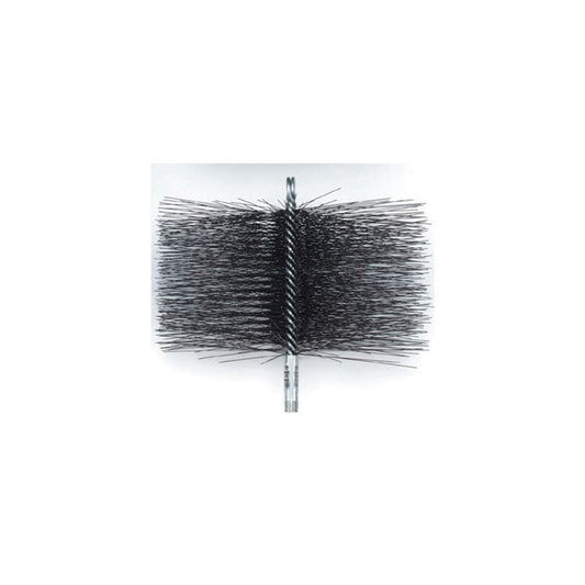 16" X 16" Wire Chimney Cleaning Brush with 3/8" PT - RBFBHDS-16 - Chimney Cricket