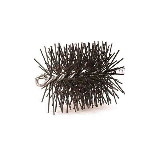10" Round Poly Brush with 3/8" PT - RBFBP-10 - Chimney Cricket