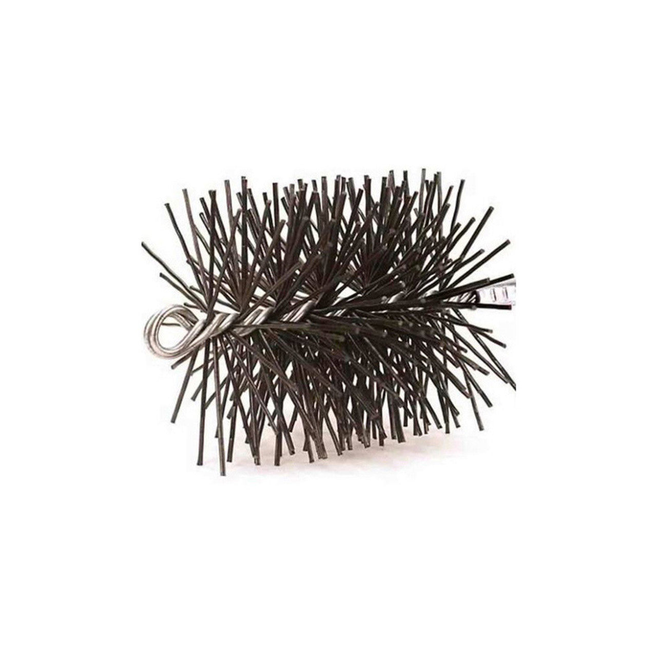 12" Round Poly Brush with 3/8" PT - RBFBP-12 - Chimney Cricket