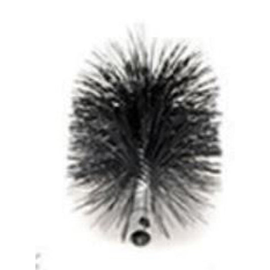 10" ButtonLok Round Wire Heavy-Duty Chimney Brush - H10B - Chimney Cricket