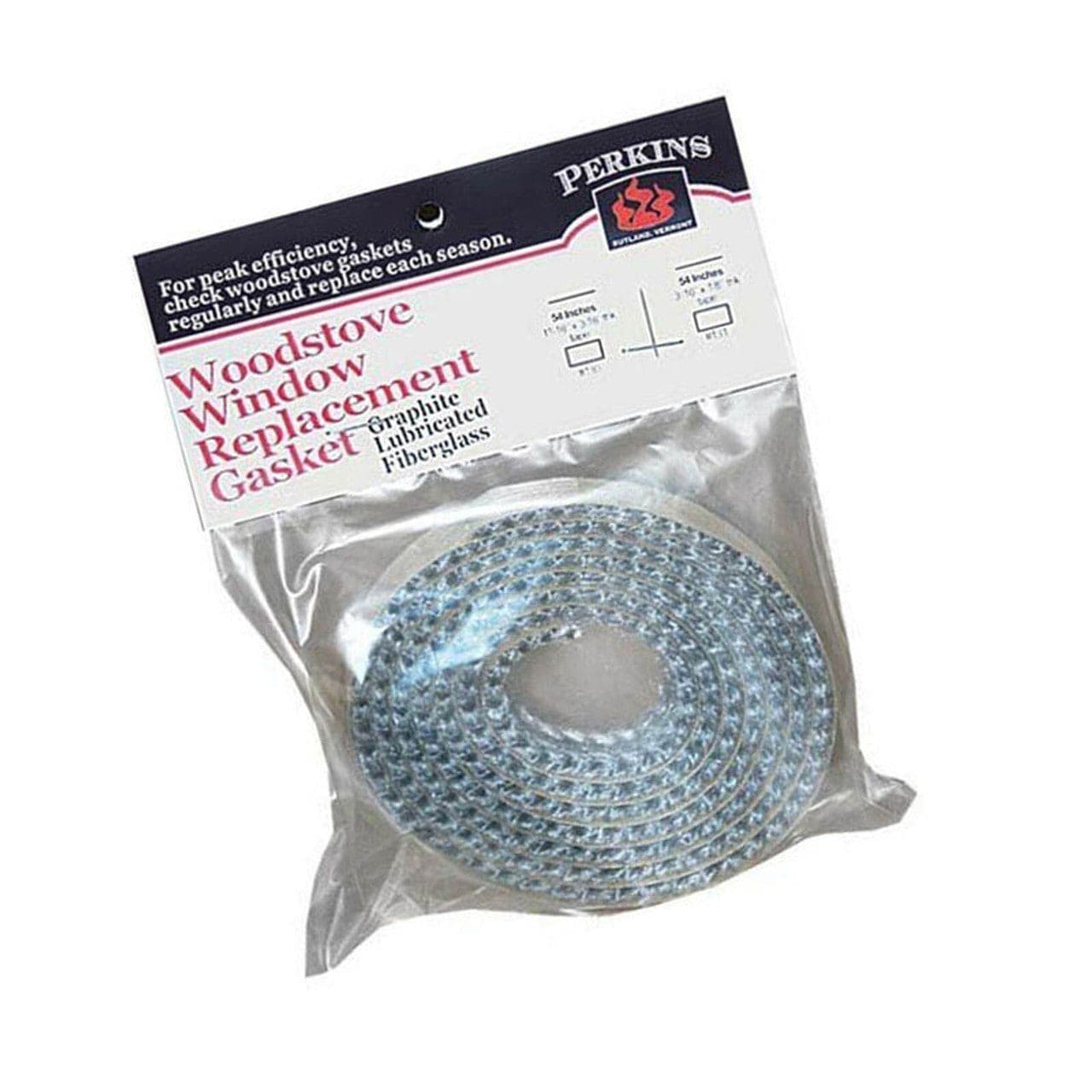 3/16" X 11/16" X 54" Black Self-Adhesive Window Gasket - GKBB-WG1116 - Chimney Cricket