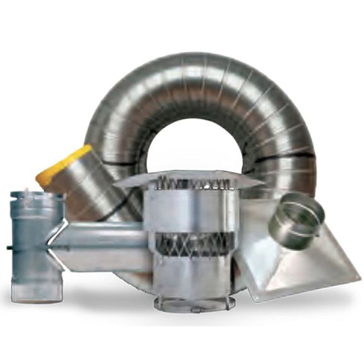 6" X 25' Forever Flex 316Ti .006 Tee & T/P Kit - K6T625-T - Chimney Cricket