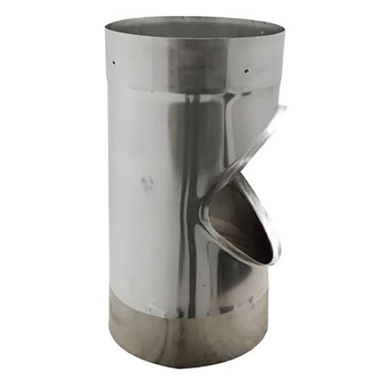 6" Olympia New Universal Components 316L Tee Body Only - THFB316-6 - Chimney Cricket