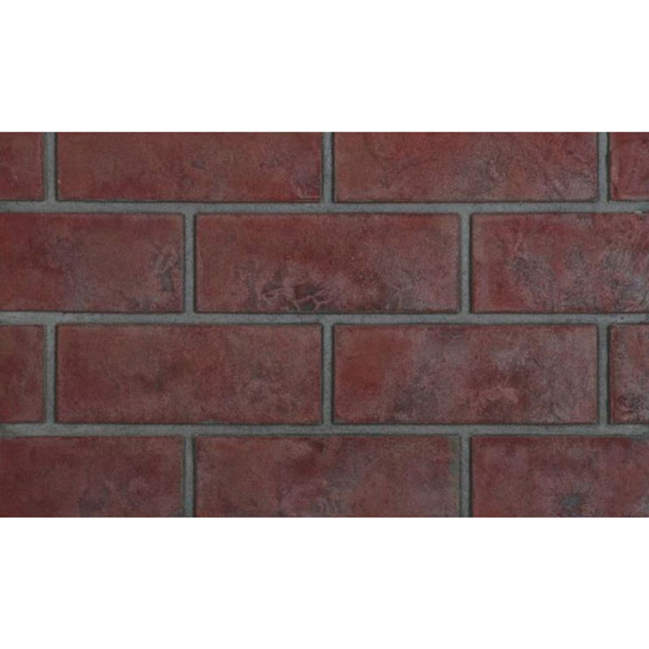 Decorative Brick Panels Old Town Red Herringbone for Altitude AX42 Models - DBPAX42OH - Chimney Cricket