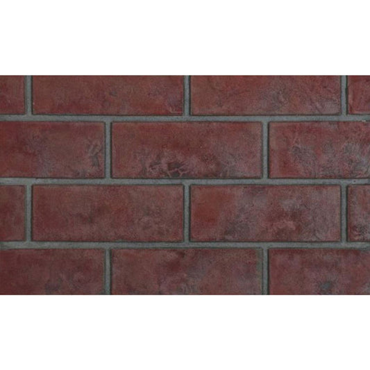 Decorative Brick Panels Old Town Red Herringbone for Altitude AX42 Models - DBPAX42OH - Chimney Cricket