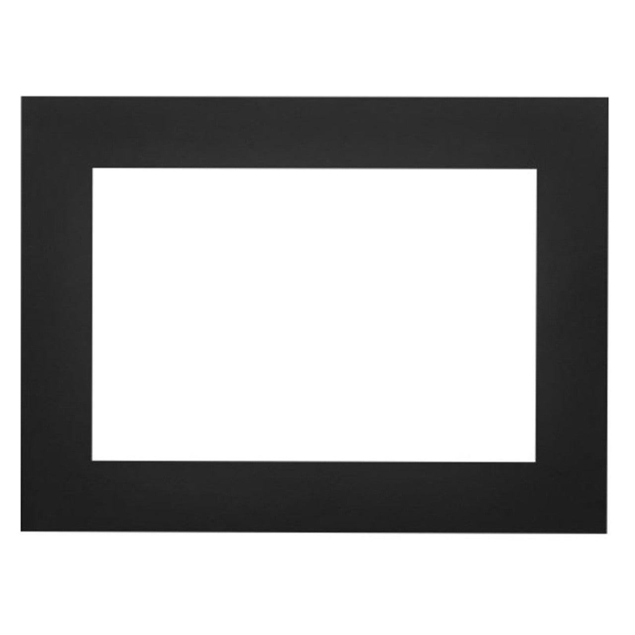 Large Black 4-Sided Faceplate (For use with 4-Sided Backerplate) for Oakville X4 Series - LBK4F4B4 - Chimney Cricket