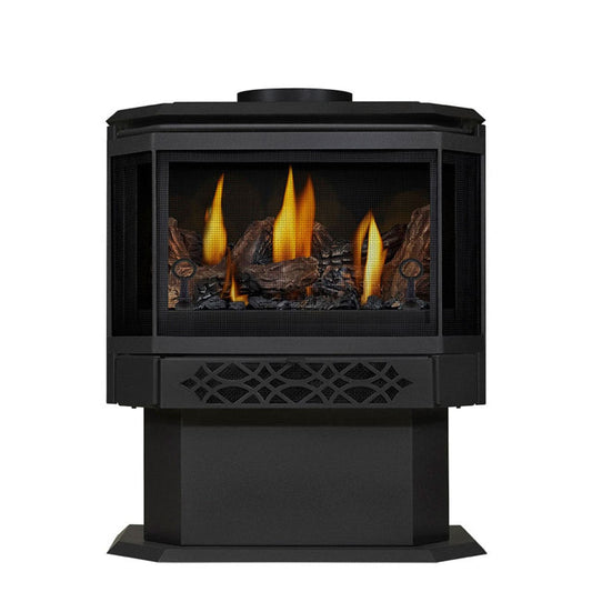 Timberwolf TDS28N 28 Reversible Vented Natural Gas Stove - TDS28N - Chimney Cricket