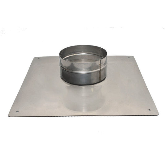 7" Olympia New Universal Components 18" x 18" Flat Top Plate - TPLF7-1818 - Chimney Cricket