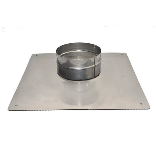 9" Olympia New Universal Components 18-Gauge 18" x 18" Flat Top Plate - TPLF9-1818 - Chimney Cricket
