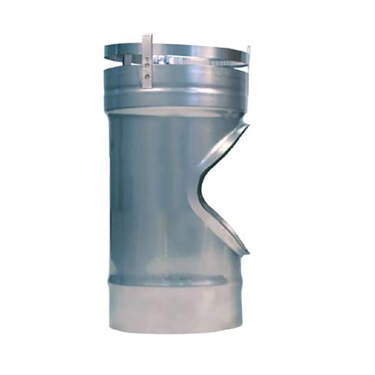 8" Forever Flex 316Ti-Alloy Stainless Steel Light Flex Tee - 8BUPT - Chimney Cricket