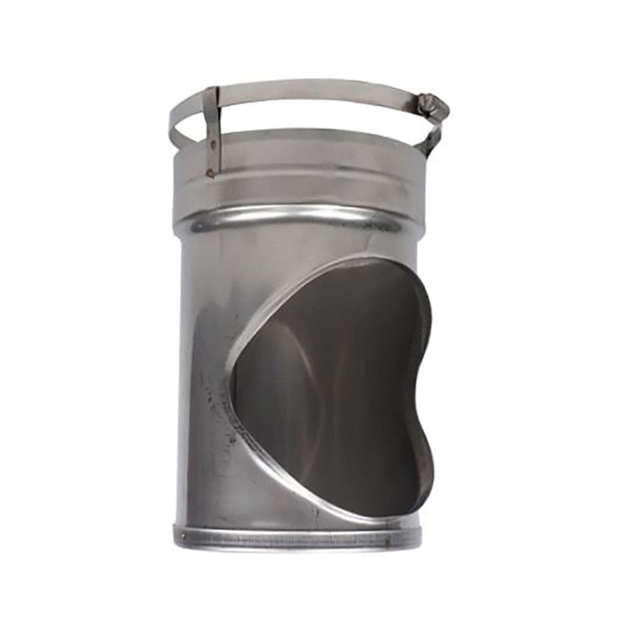 6" Olympia New Universal Components Short Body Flex Tee with Attached Tee Cap - TSB6 - Chimney Cricket
