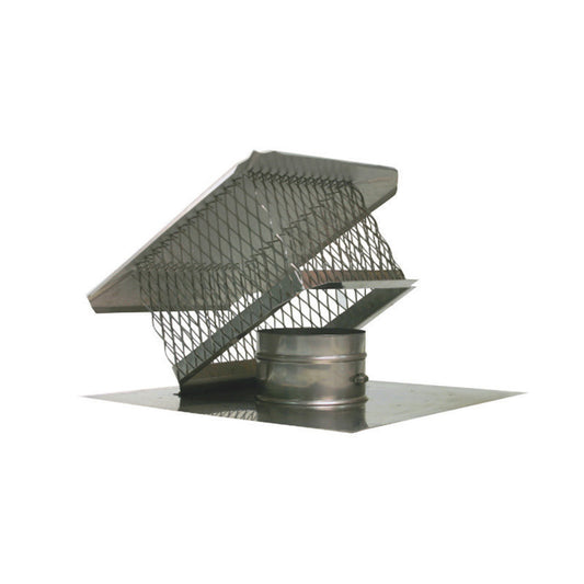 6" Forever Flex 316Ti-Alloy SS Light Flex/Hybrid Deluxe Top 13"x17" Flat Top Plate-CDTCM6-813 - Chimney Cricket