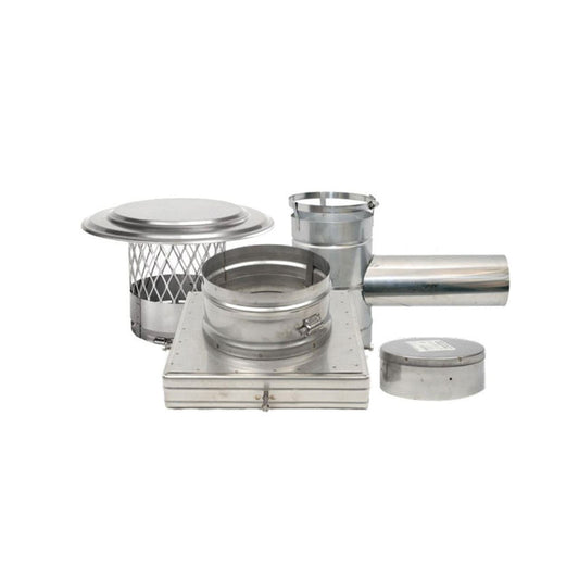 5.5" Forever Flex All Fuel Component Kit - 3603868 - Chimney Cricket