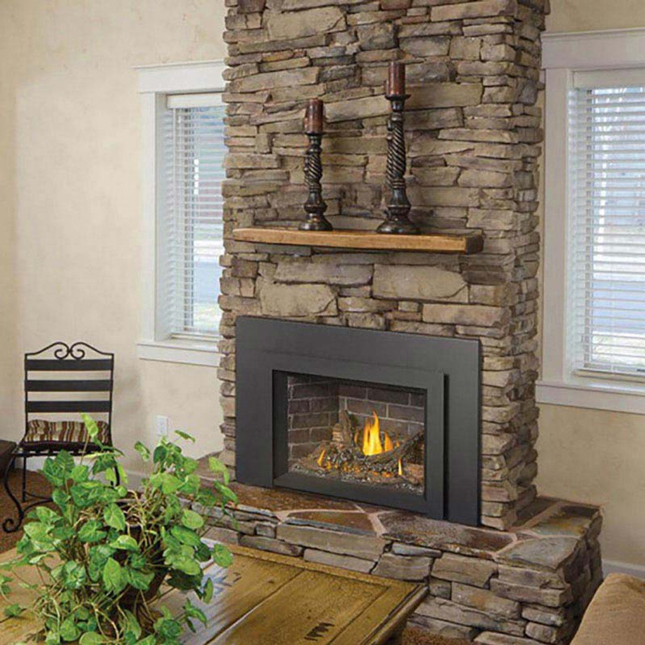 Napoleon OAKVILLE 3 Direct Vent Electronic Ignition Natural Gas Fireplace Insert - GDI3NE - Chimney Cricket