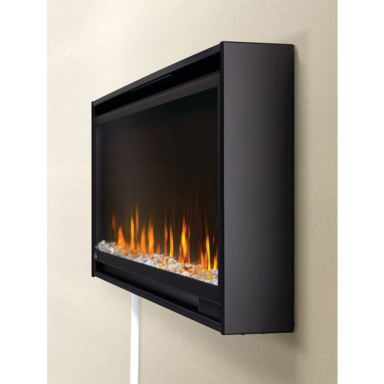 Napoleon Alluravision 50 Wall Mount Slimline Electric Fireplace - NEFL50CHS-1 - Chimney Cricket