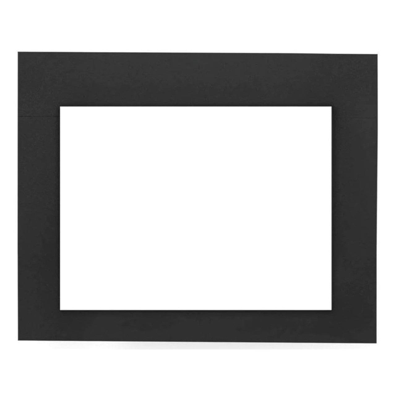 Black 4 Piece Trim for 26" Cinema Fireboxes - NEFTK2636 - Chimney Cricket