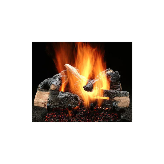 Hargrove 30" Single Side Inferno Series Log Set - ISS3007AA - Chimney Cricket