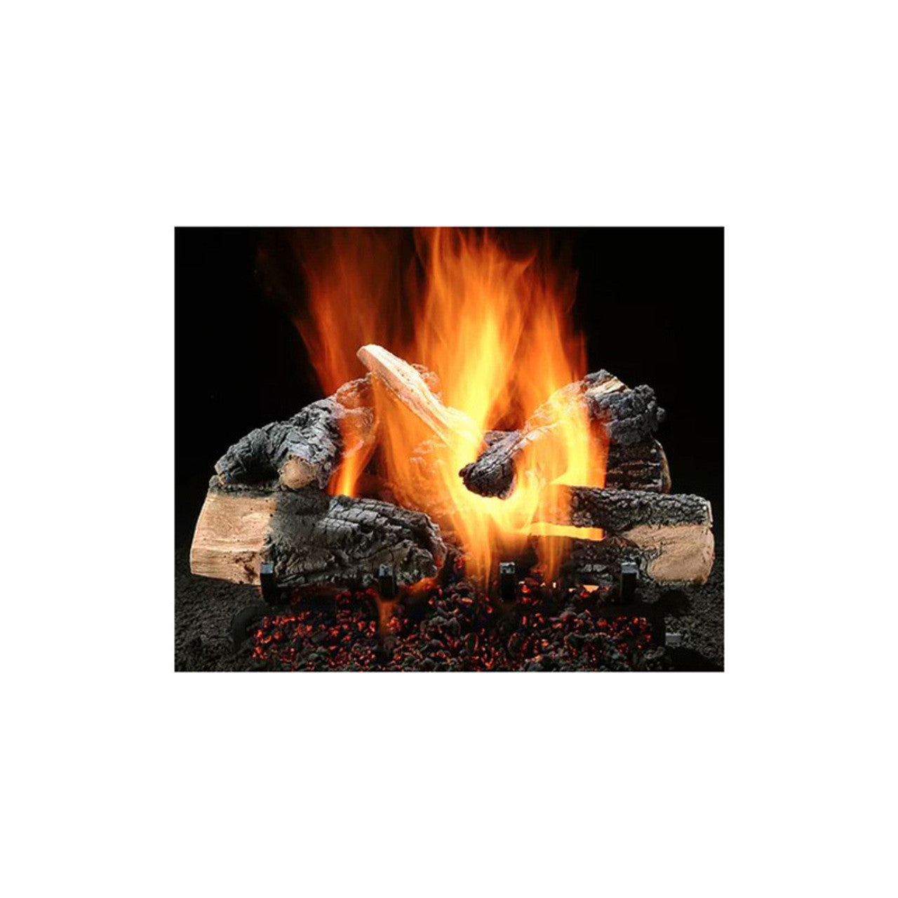 Hargrove 21'' Single Side Inferno Series Log Set - ISS2106AA - Chimney Cricket