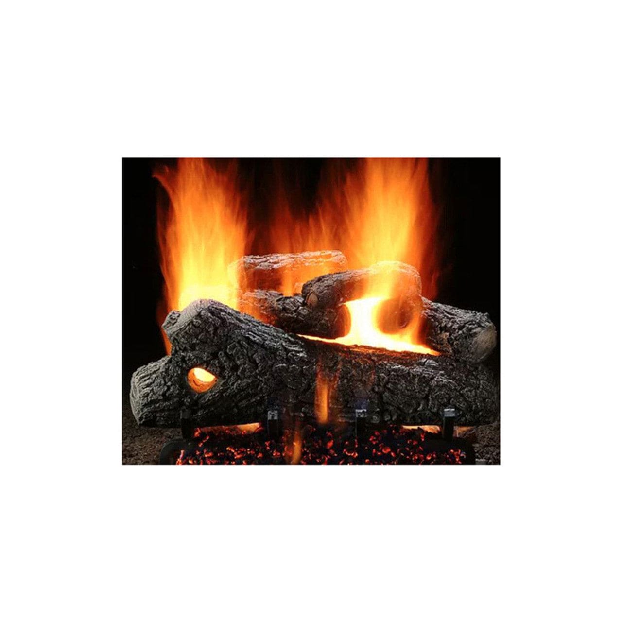 Hargrove 18'' Single Side Classic Oak Log Set - CLS1805AA - Chimney Cricket