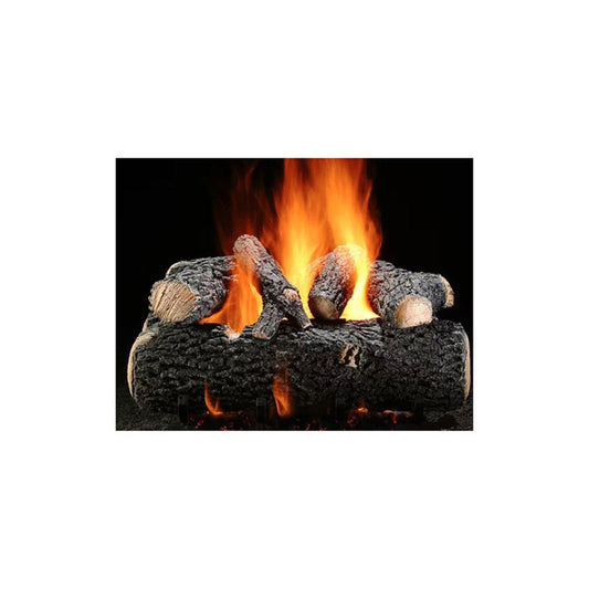 Hargrove 24'' Single Side Grand Oak Log Set - GOS2406AA - Chimney Cricket