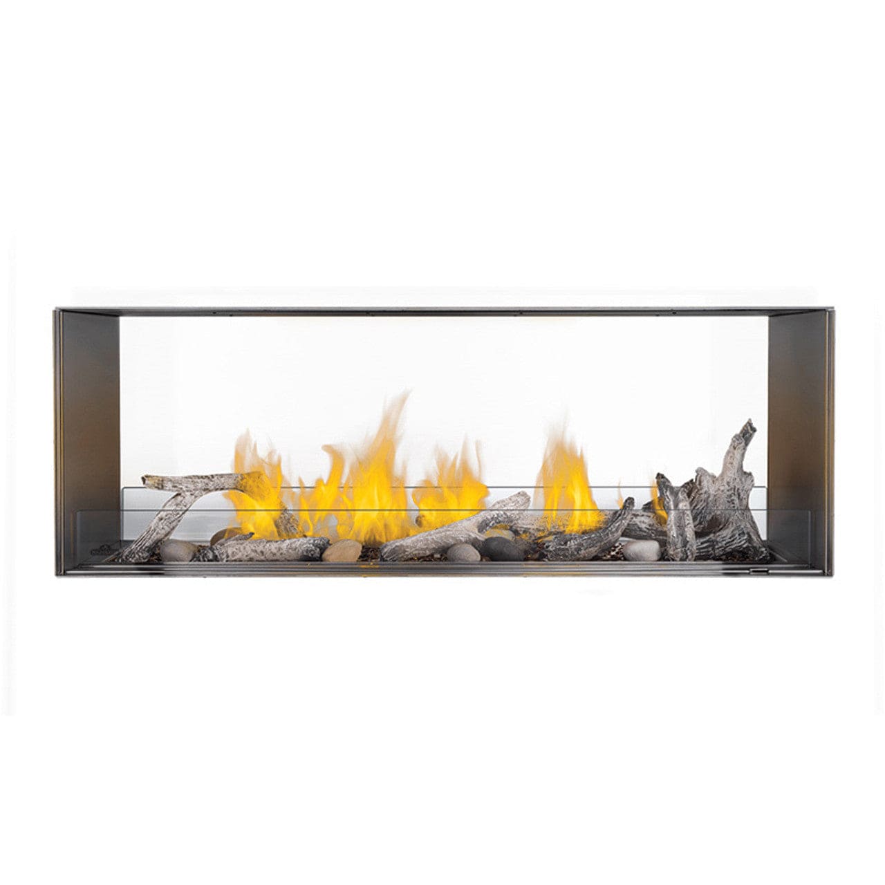 Napoleon Galaxy 48 Outdoor Linear See-Thru Electronic Start Gas Fireplace - GSS48STE - Chimney Cricket