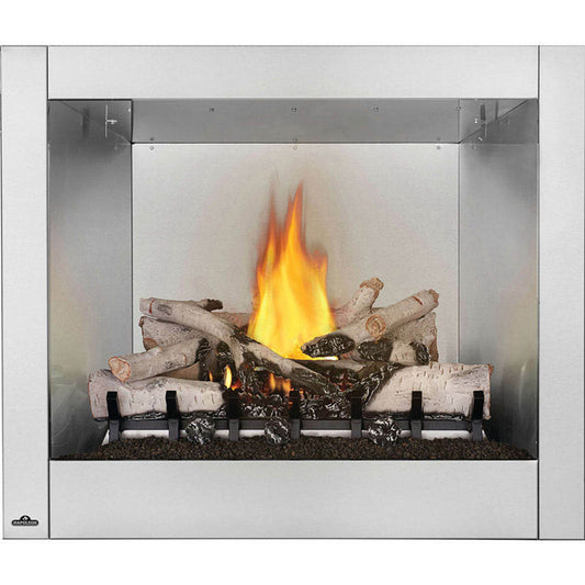 Napoleon Riverside 36 Clean Face Outdoor Gas Fireplace - GSS36CFNE - Chimney Cricket