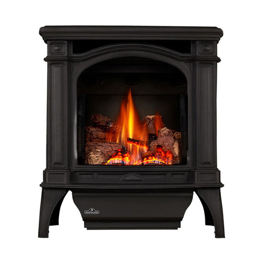 Napoleon Bayfield 25 Direct Vent Electronic Ignition Natural Gas Cast Iron Stove - GDS25NA-1 - Chimney Cricket
