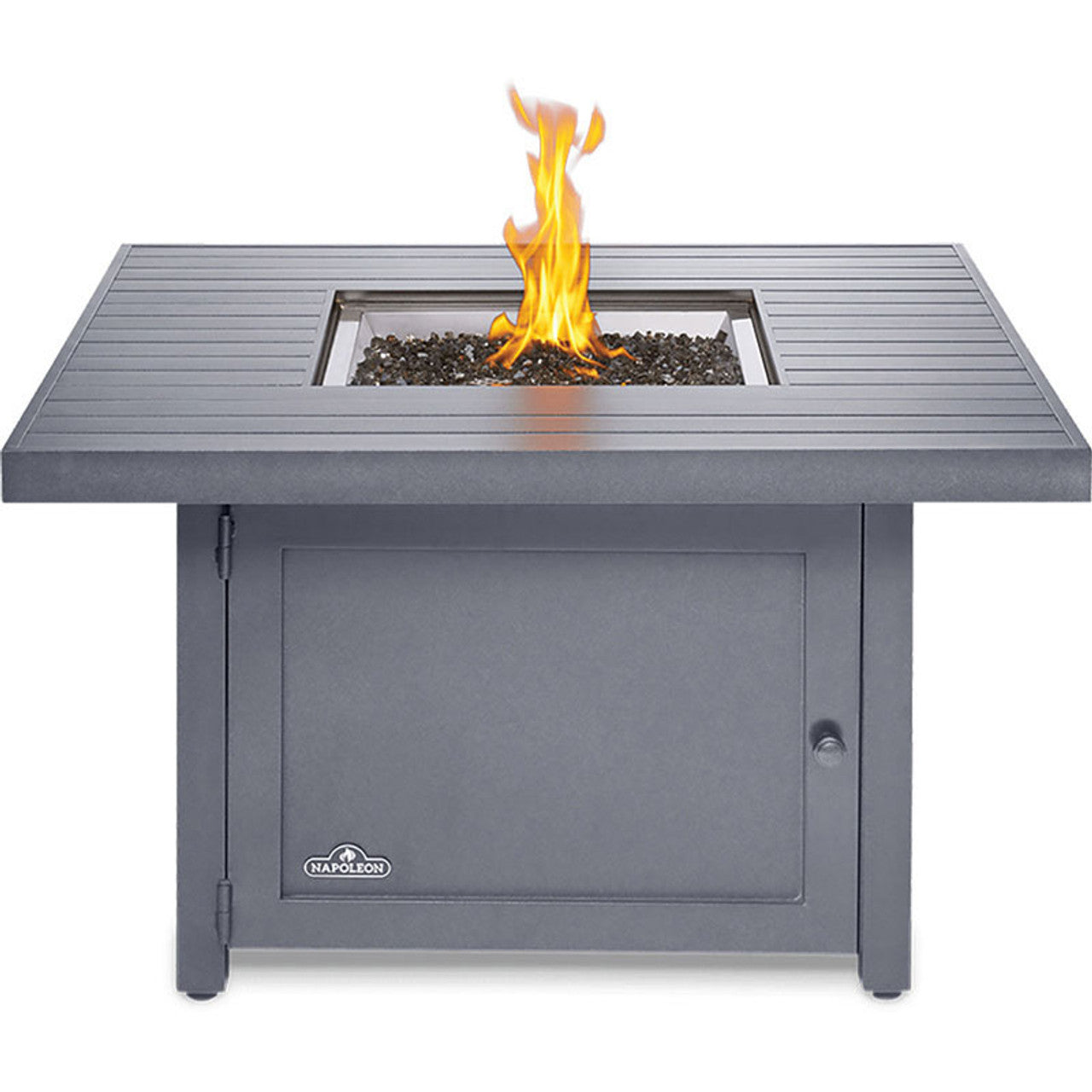 Hamptons Square Propane Patioflame Table - HAMP2-GY - Chimney Cricket
