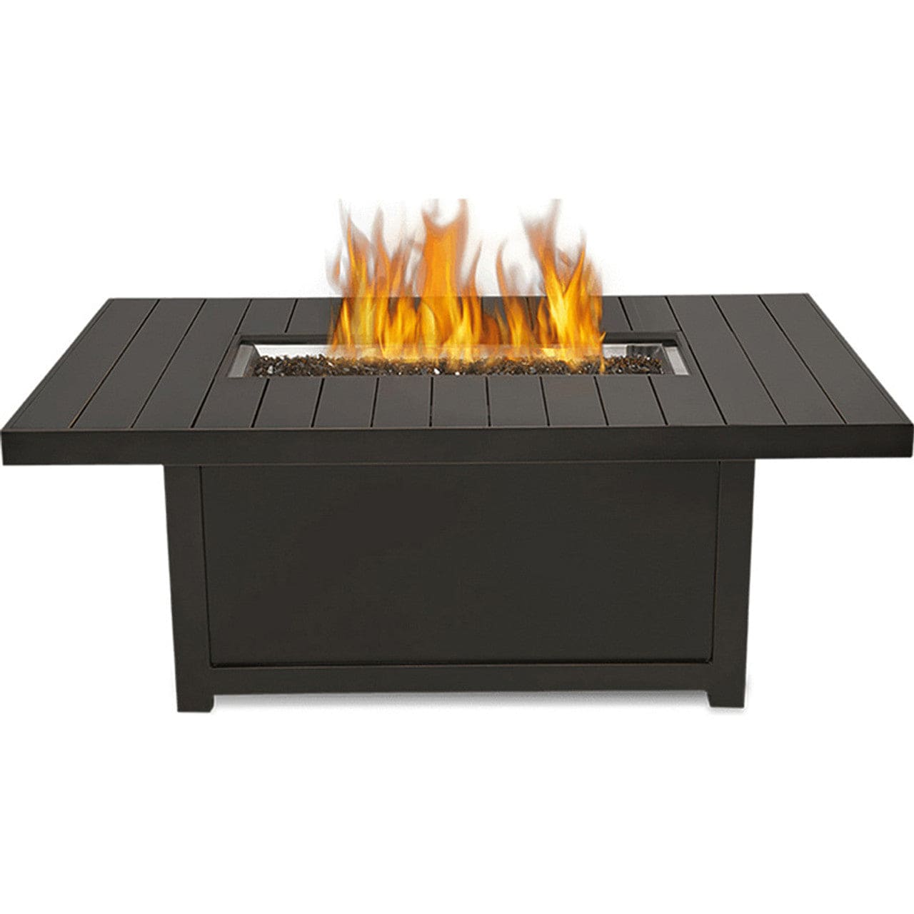 St. Tropez Rectangle Propane Patioflame Table - STTR1-BZ - Chimney Cricket