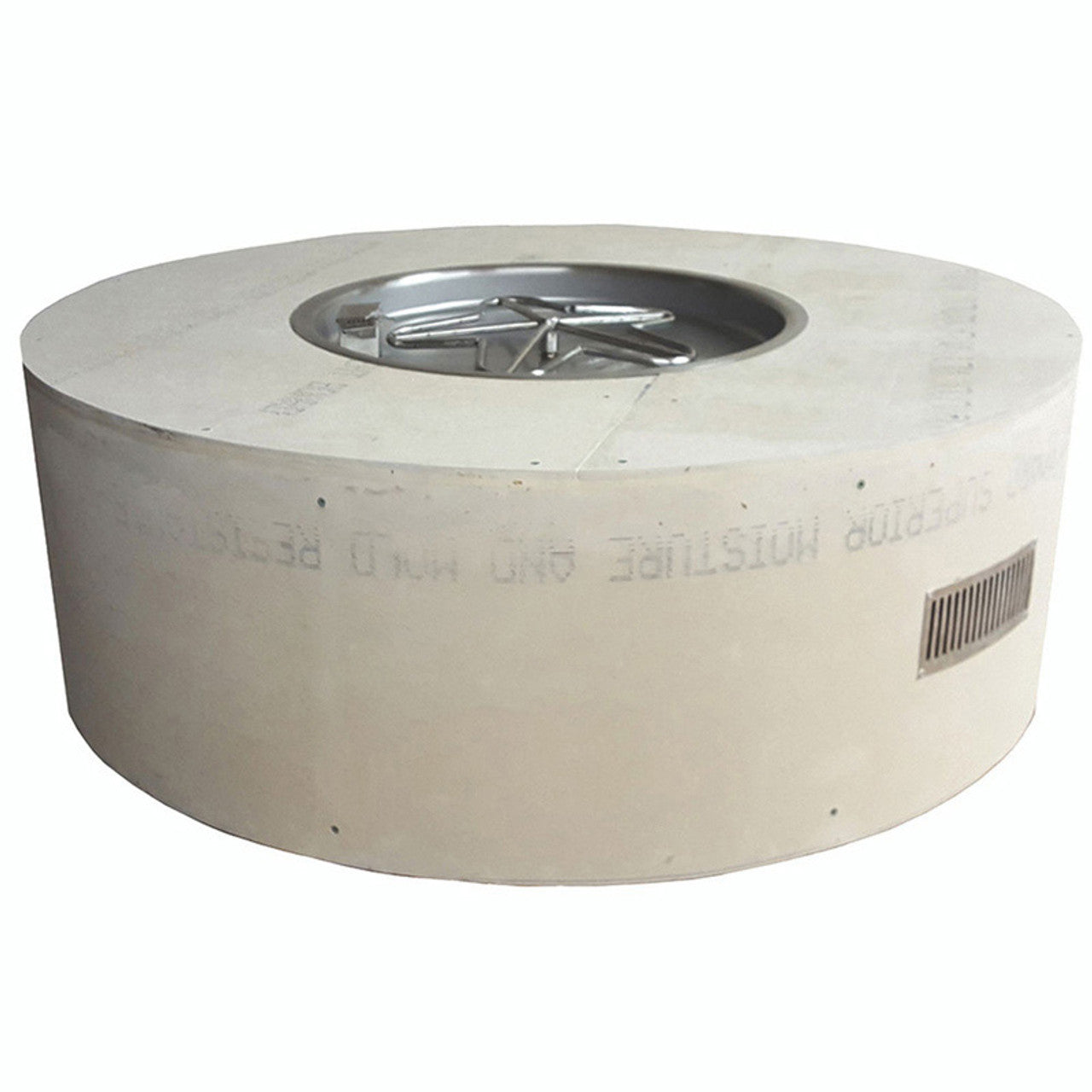 45" Round Enclosure Electronic Ignition LP Ready-to-Finish Fire Pit - TOR-U45R/25SSCEK-LP/120VAC - Chimney Cricket