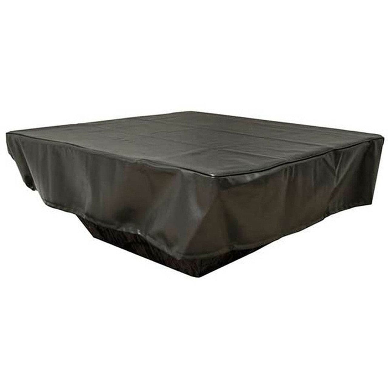 48" Square Black Vinyl Fire Pit Cover - FPC-48SQ - Chimney Cricket