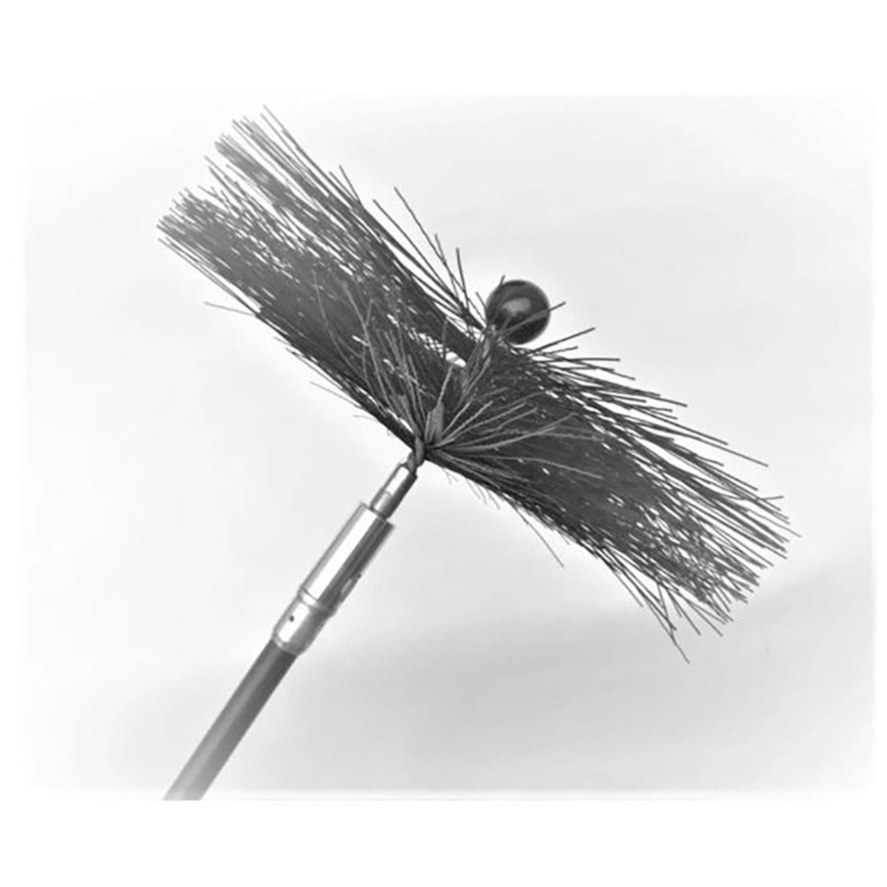 SnapLok 17" Black Rotary Power Brush - RPB17-10 - Chimney Cricket