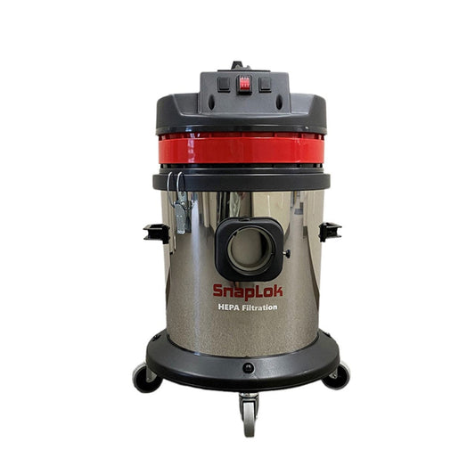 (DS) SnapLok 12-Gallon High-Powered HEPA-Filtered Dryer Vac with Poly Tank - SVP12-1DV - Chimney Cricket