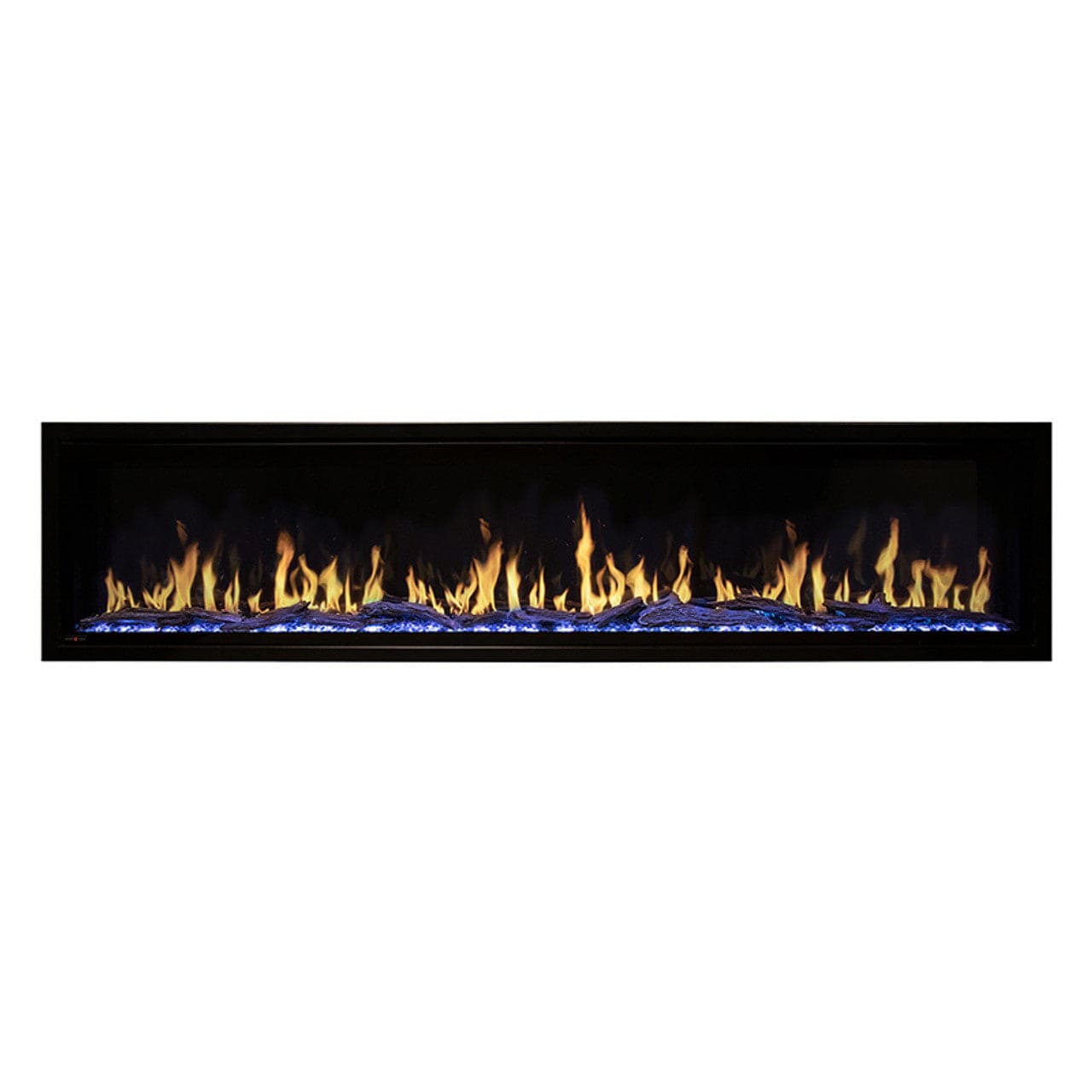 Modern Flames Orion Slim 76" Single-Sided HELIOVISION Virtual Electric Fireplace - OR76-SLIM - Chimney Cricket