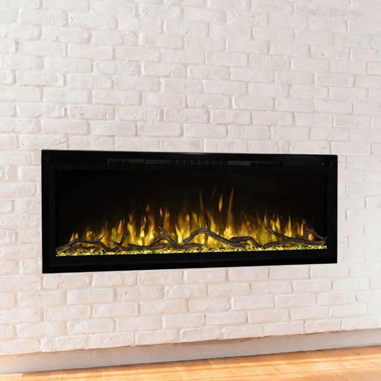 Modern Flames Spectrum Slimline 50" Ultra-Slim Build-In Electric Fireplace - SPS-50B - Chimney Cricket