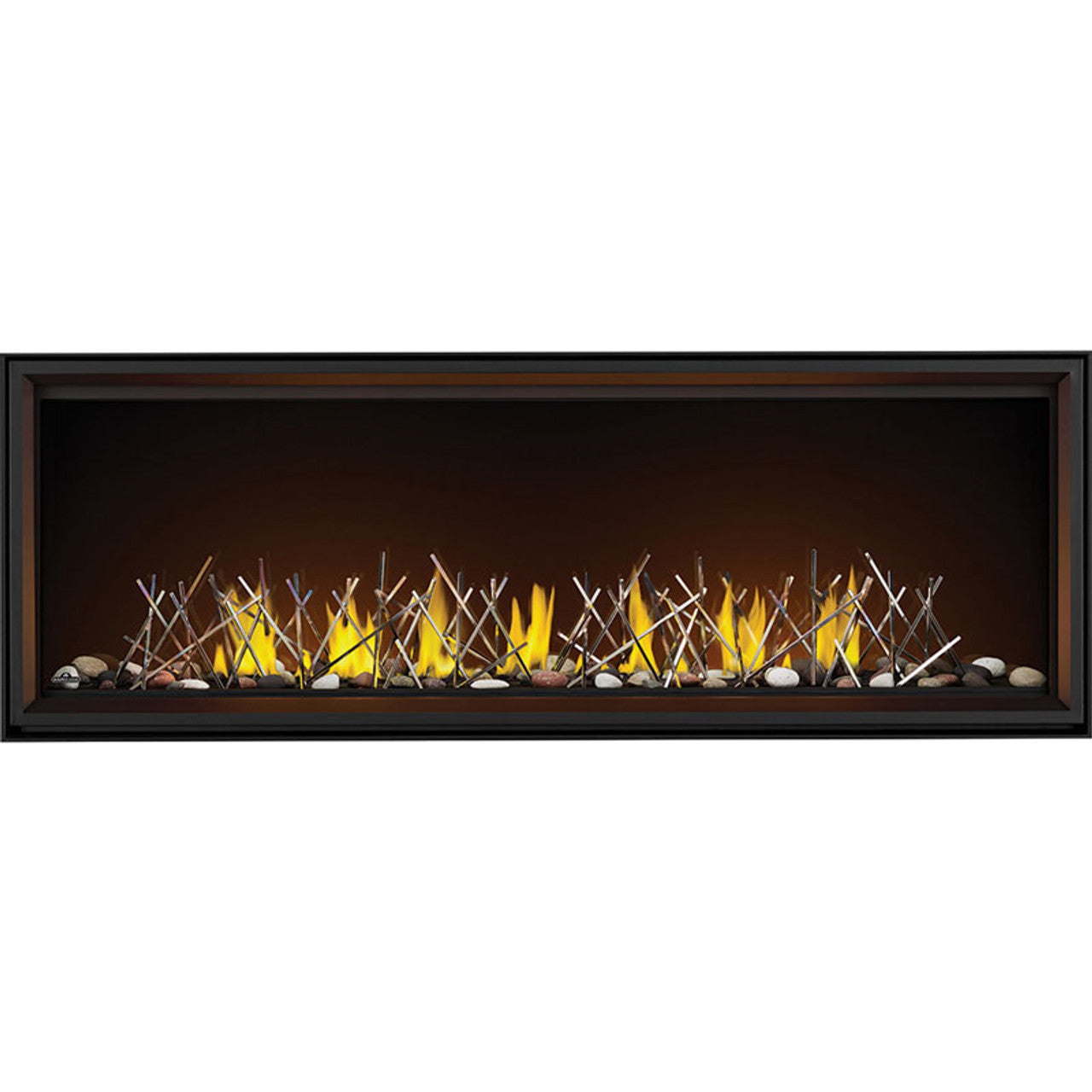 Napoleon Tall Linear Vector Direct Vent 74" Natural Gas Fireplace - TLV74N - Chimney Cricket