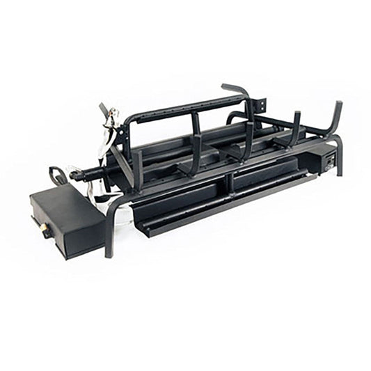 Assembled 24" Propane 3-Burner withBattery Electronic and Remote System - 3BRN-24-LP-MVKEI-GCRK - Chimney Cricket