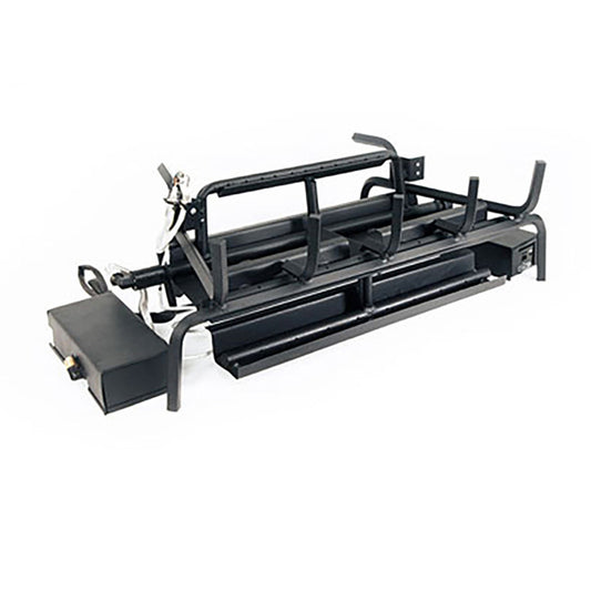 Assembled 30" Natural Gas 3-Burner with Battery Electronic and Remote System - 3BRN-30-NG-MVKEI-GCRK - Chimney Cricket