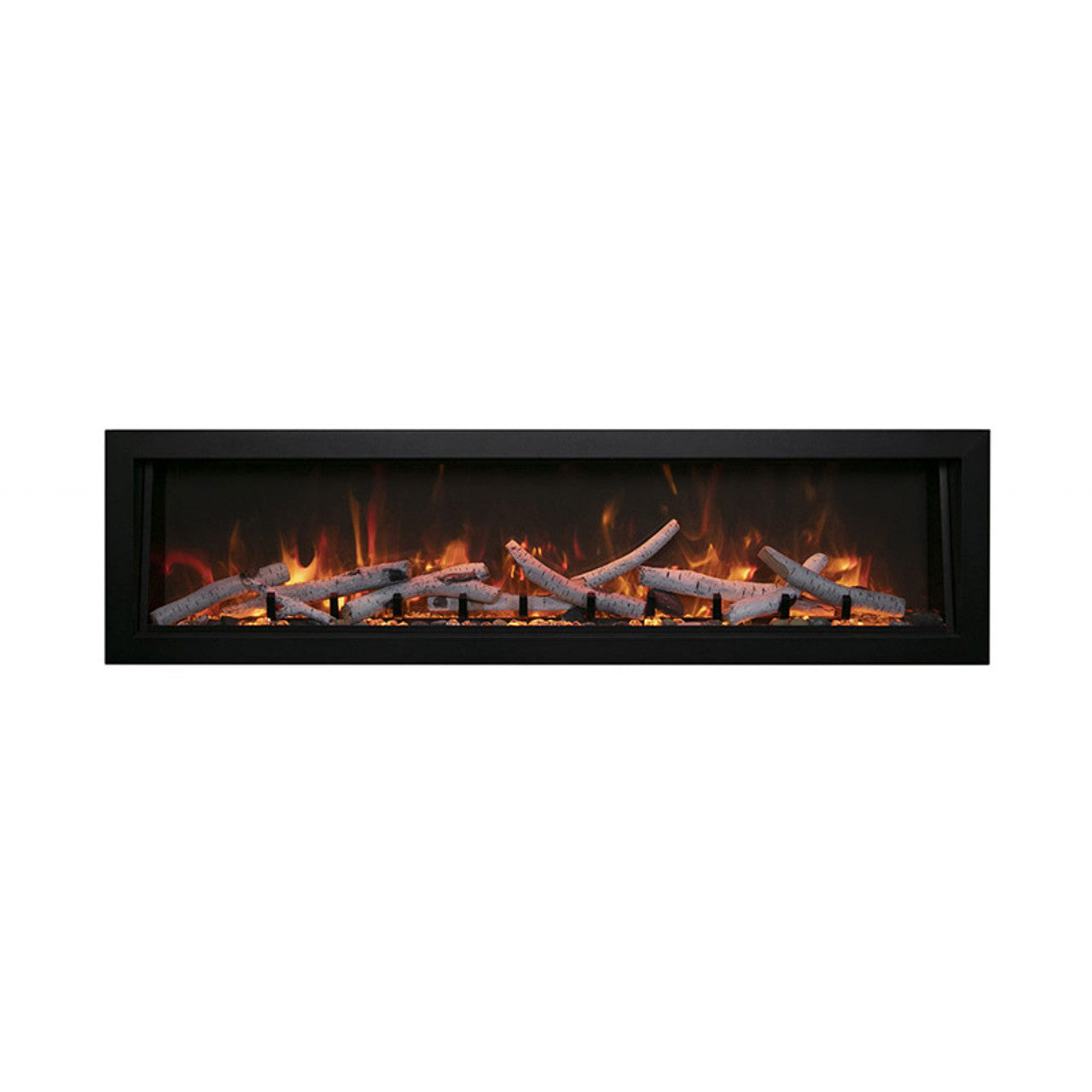 Amantii Panorama BI Deep XT 88" Smart Electric Fireplace - BI-88-DEEP-XT - Chimney Cricket