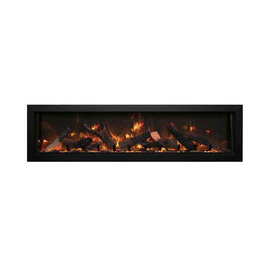 Amantii Panorama BI Deep XT 88" Smart Electric Fireplace - BI-88-DEEP-XT - Chimney Cricket
