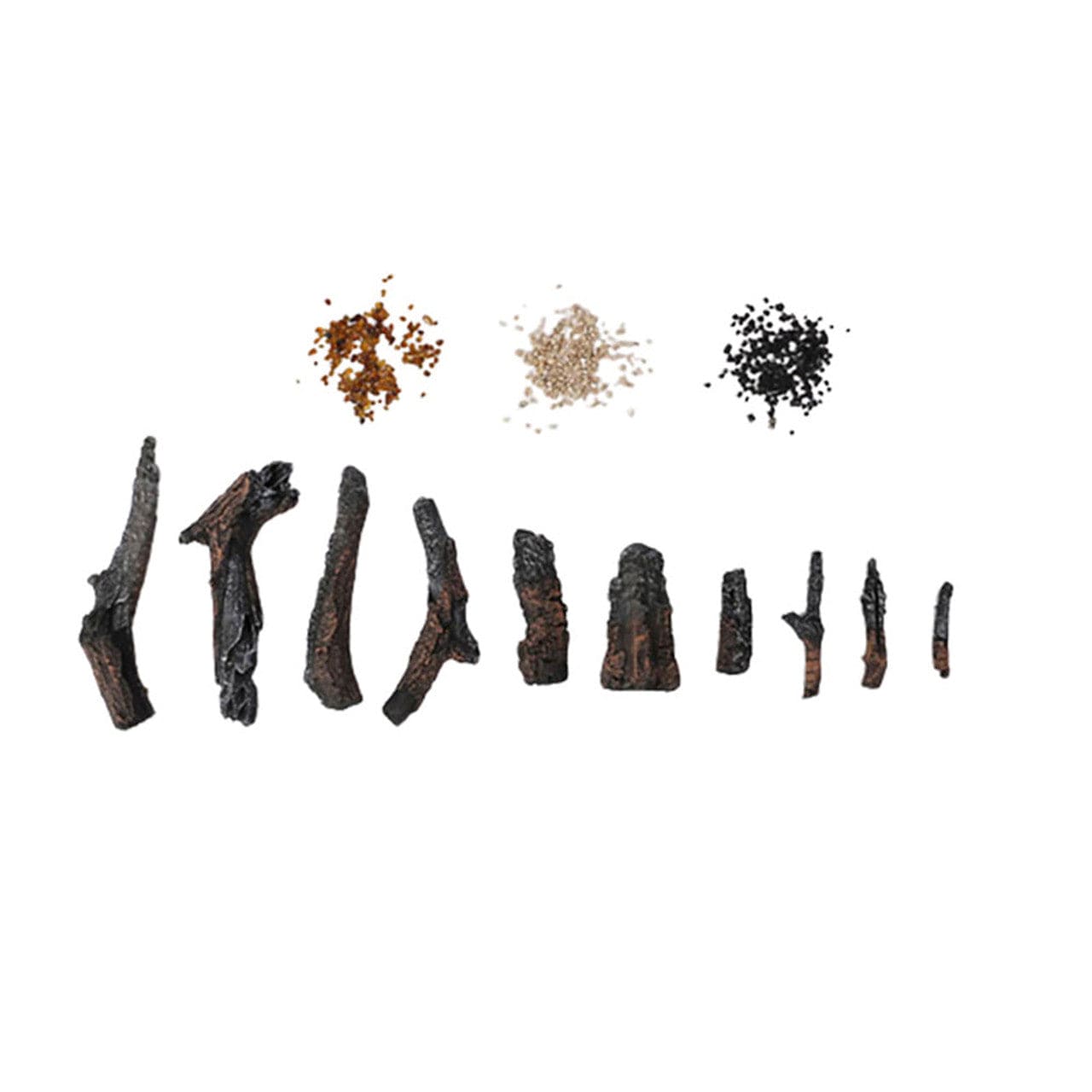 Amantii 10-Piece Oak Log Set with Media Kit - DESIGN-MEDIA-OAK-10PCE - Chimney Cricket