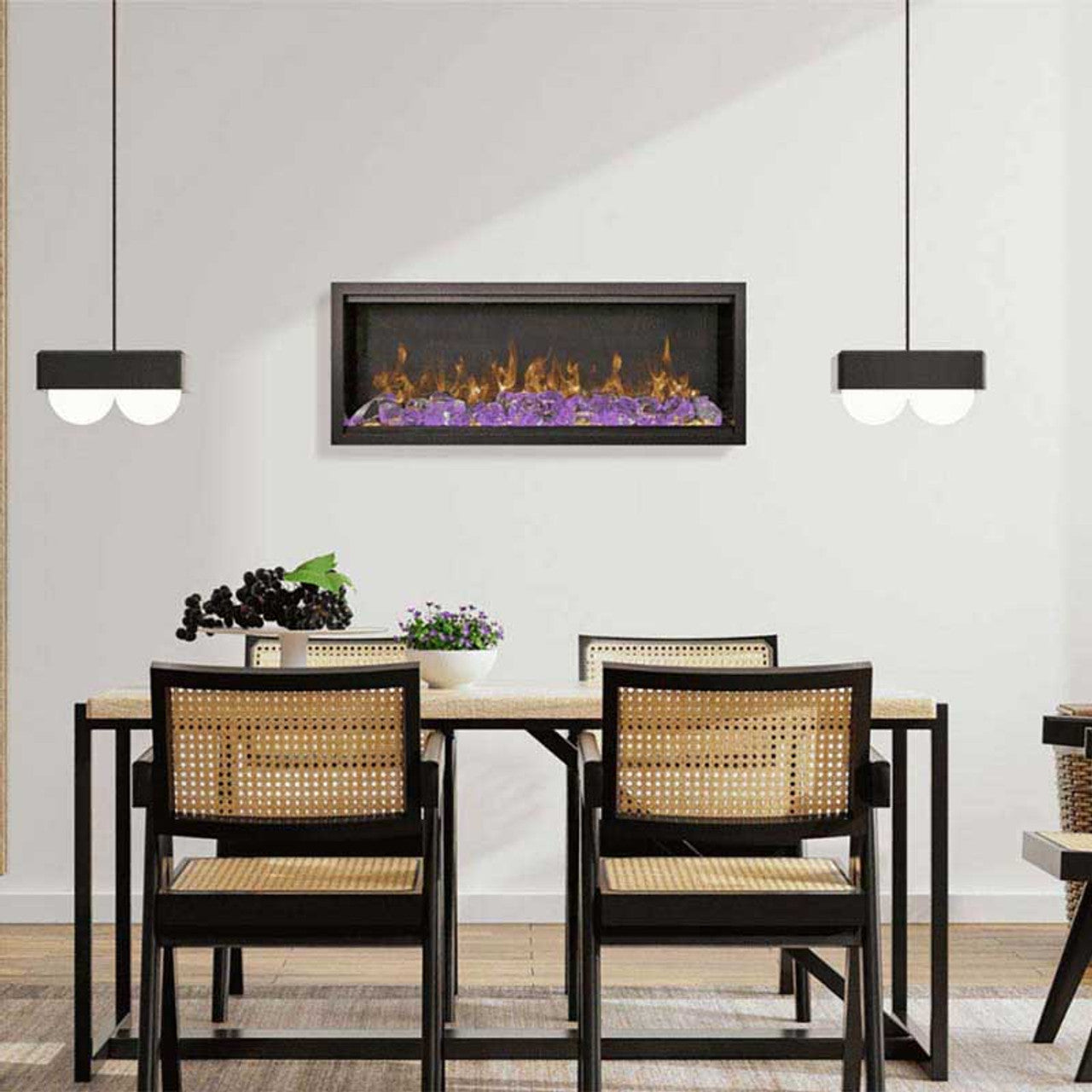 Amantii Symmetry Bespoke XT 50" Smart Electric Fireplace - SYM-50-XT-BESPOKE - Chimney Cricket