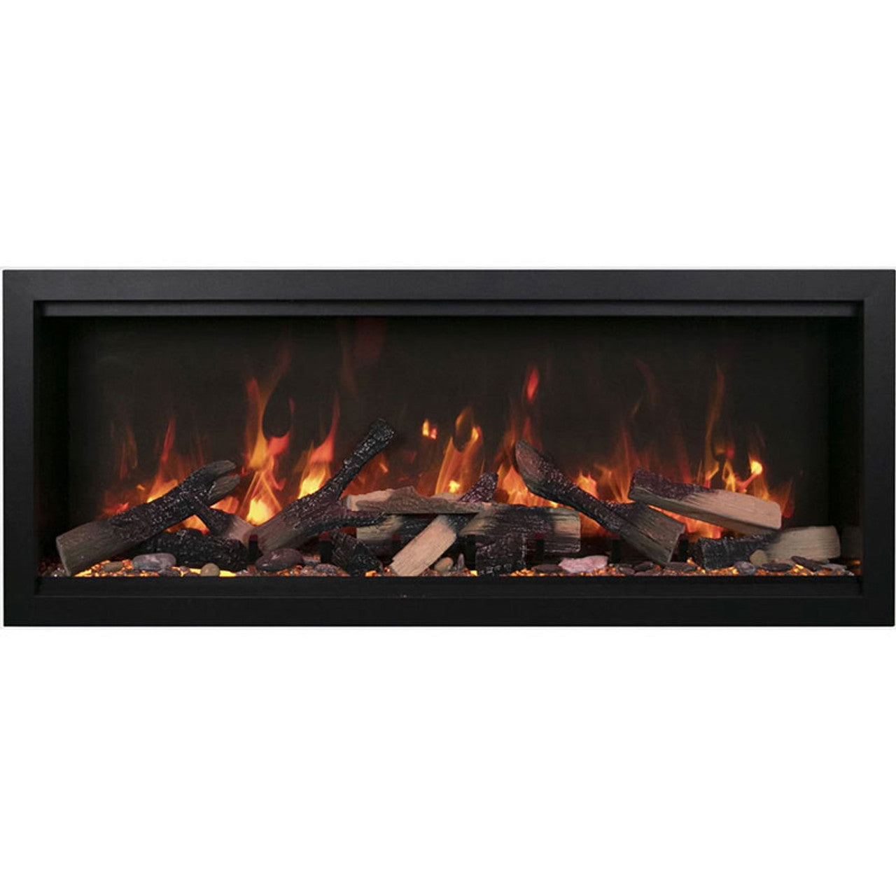 Amantii Symmetry XT 50" Smart Electric Fireplace - SYM-50-XT - Chimney Cricket